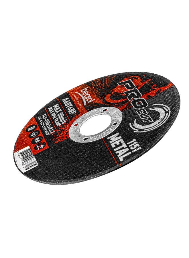 BEOROL 10Pcs Cutting disc for metal, ø115x1mm - Image 3